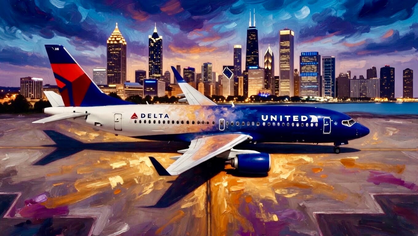 Delta and United