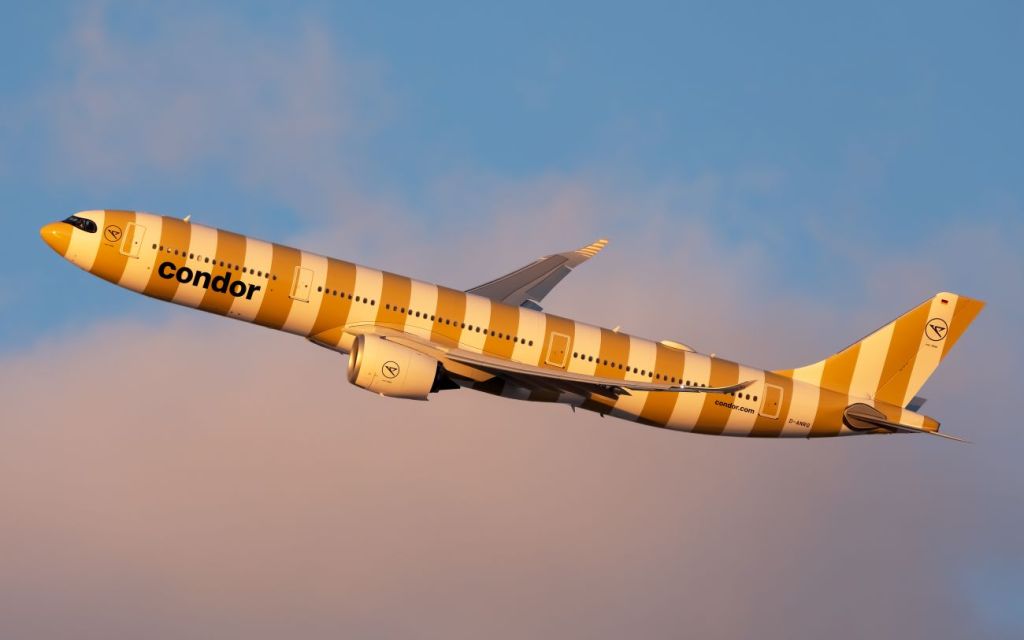 A Condor A330-900 at New York JFK